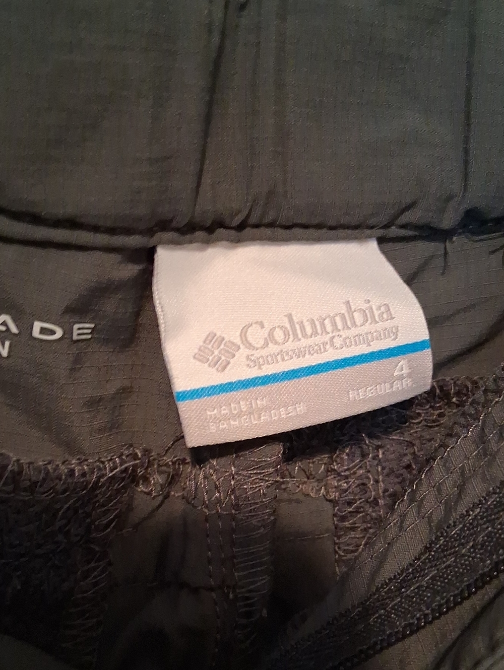 Columbia Omni-Shade Silver Ridge 2.0 Convertible Pants Womens Sz 4 Regular NWT - Picture 6 of 10